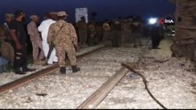 Pakistan'daki tren kazasında can kaybı 30'a yükseldi
