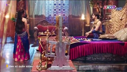 tình sử quân vương tập 79 - THVL1 lồng tiếng - phim ấn độ - xem phim tinh su quan vuong tap 80
