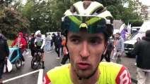 Le Mazycien Lucas Jacques à l'arrivée de la dernière étape du Tour de Namur
