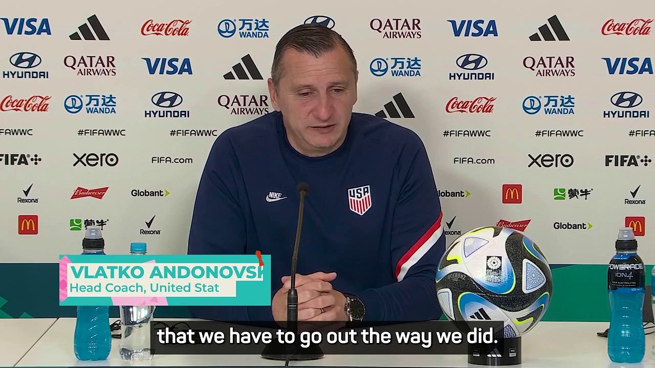 'Devastated' Andonovoksi feels USA deserved to beat Sweden