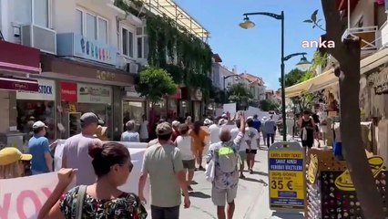 Gücücek Koyu Sakinleri Plaj İhalesinin İptali İçin Eylem Yaptı.