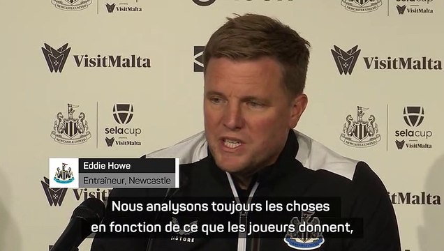 Howe : “Des signes prometteurs de la part de l’équipe”