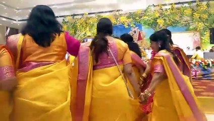 श्री भूमि उड़ान संस्था की कथा के समापन पर झूमी महिलाएं