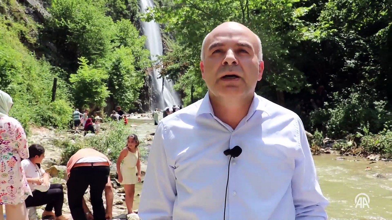 Kavurucu sıcaklardan bunalanlar bu kanyona koşuyor