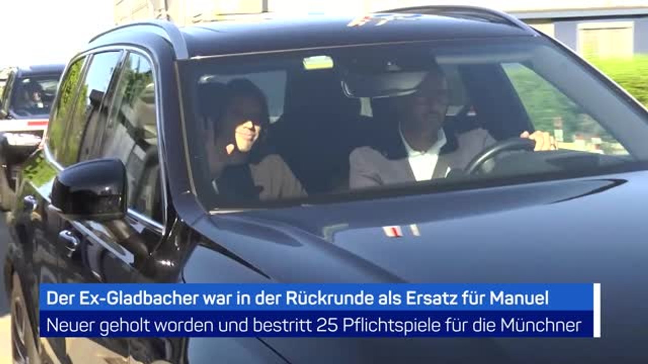 Yann Sommer zum Medizincheck in Mailand