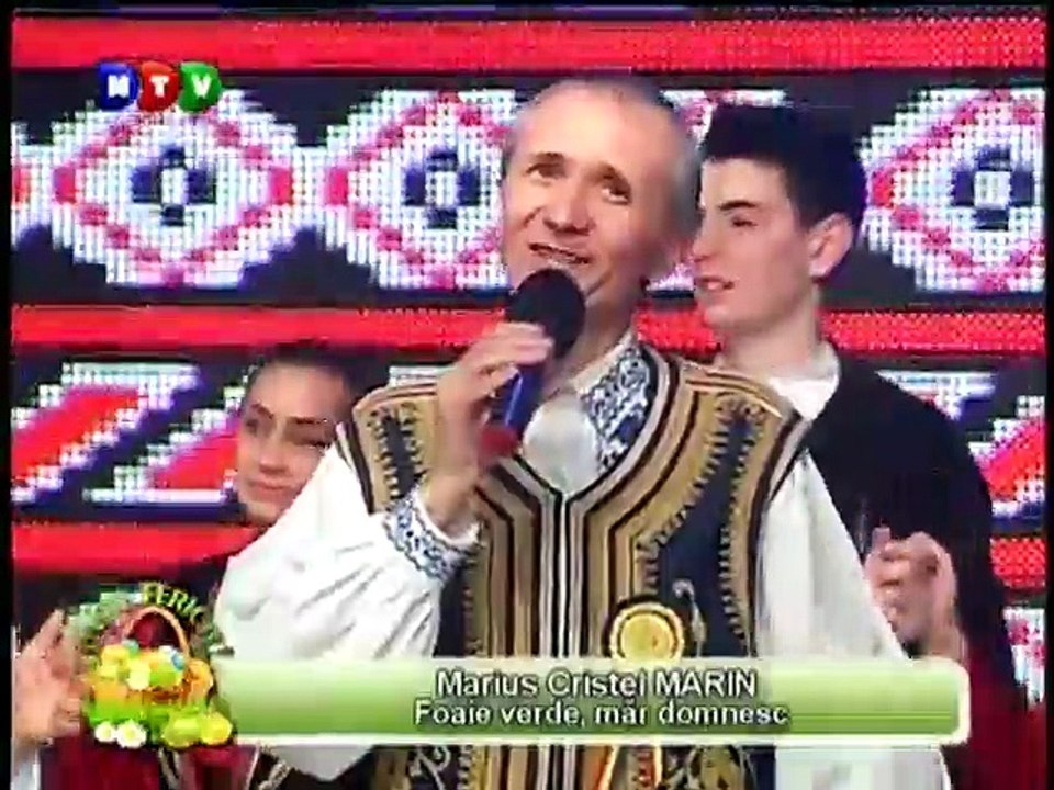 Marius Cristel Marin - Frunza leganata; Tinerete, tu mi-esti draga; Hai prieteni sa ciocnim (Paste fericit!1- NTV - 12.04.2015)