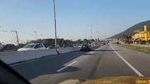 Acidente com cinco veículos trava Norte de Florianópolis com fila gigantesca