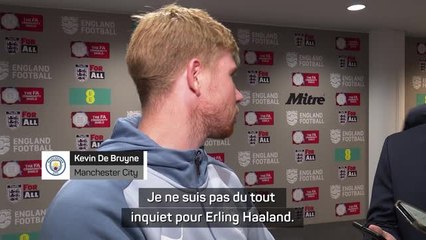Man City - De Bruyne n'est pas du tout inquiet pour un Haaland en difficulté contre Arsenal
