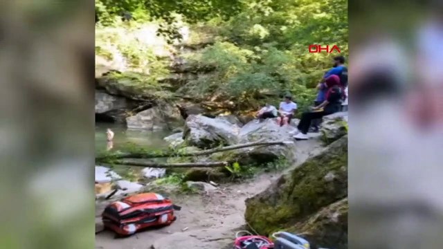 Noyade à la cascade de Gergece à Bartın