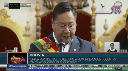 Bolivians celebrate Independence Day