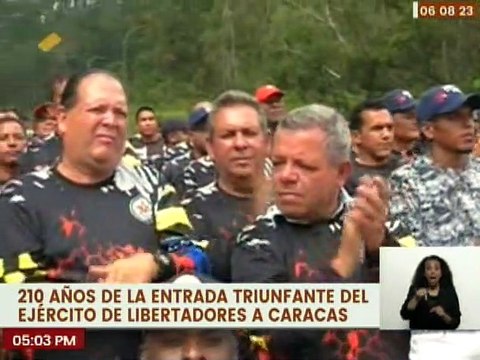 Caracas | Pueblo venezolano celebró 210 años del ingreso del Libertador Simón Bolívar a Caracas