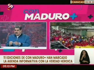 Población venezolana considera acertado y provechoso el programa del Pdte. Nicolás Maduro