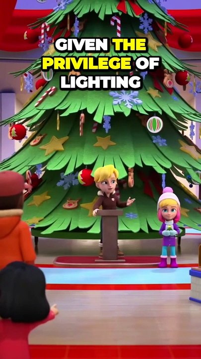 Excitement turns to disappointment as annual tree lighting goes wrong