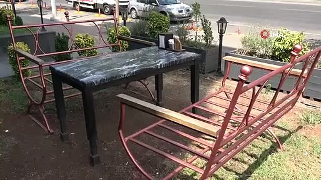 Les thermomètres indiquaient 47 degrés à Diyarbakır： Les restaurants sont restés vides