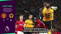 Ref chief apologised after 'blatant' Manchester United penalty mistake