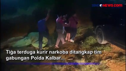 3 Terduga Kurir Ditangkap Diperbatasan Sekayam Kalbar, Bawa 19,9 Kg Sabu