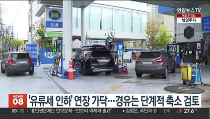 Скачать видео: '유류세 인하' 연말까지 연장 가닥…경유는 '단계적 축소' 검토