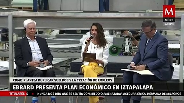 Ebrard propone duplicar sueldos en millones de empleos con plan Para ganar más