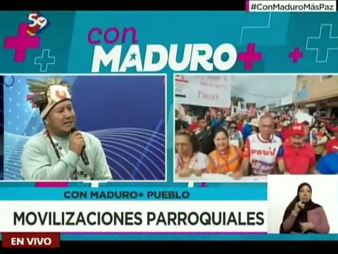 Dirigente Indígena Carlos Eduardo: Juntos podremos demostrarle al imperio que no podrán arrodillarnos