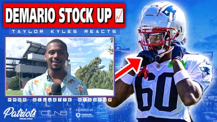 Patriots Rookie Demario Douglas's Stock Soars During Training Camp 📈