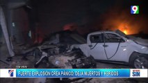 Explosión de San Cristóbal deja a moradores con temor | Emisión Estelar SIN  con Alicia Ortega