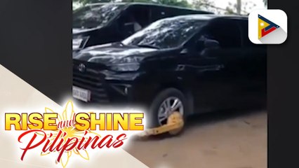 Ilang motorista at turista sa Cebu, nagkagulo nang ma-clamp ang ilang sasakyang nakaparada sa labas ng Sirao Garden