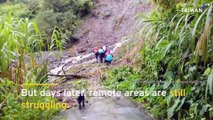 Typhoon Triggers Flooding, Landslides in Indigenous Areas