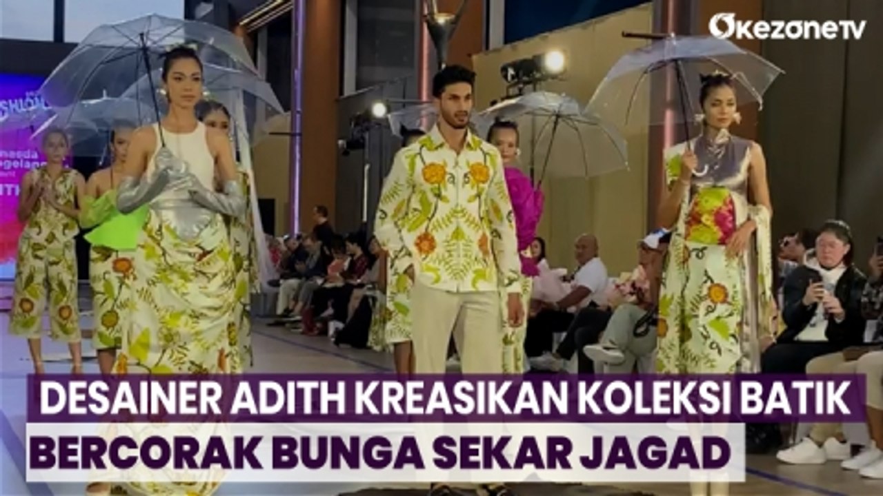 Lestarikan Batik Khas Magelang, Adith Tampilkan...