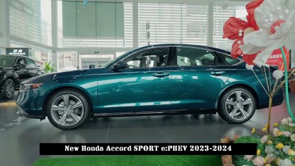 New Honda Accord Sport e:PHEV 2023-2024