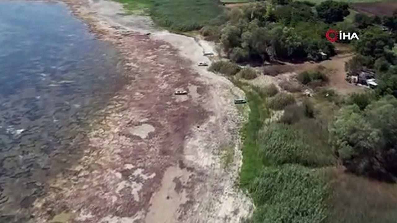 Burası İstanbul'un su kaynağı Terkos gölü: Sular gitti, tarih çıktı!