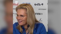 England boss Sarina Wiegman left confused by journalist using amusing British turn of phrase