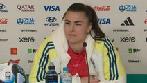 Swedish goalkeeper Zećira Mušović bemused by reporter’s ‘disrespectful’ question after USA win