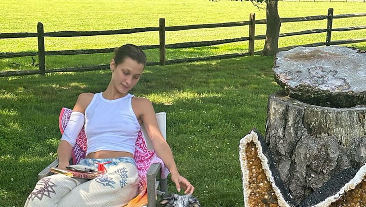 „endlich gesund“: bella hadid gibt update zu ihrer erkrankung