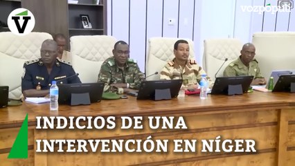 La junta de Níger cierra el espacio aéreo tras denunciar indicios de una intervención inminente