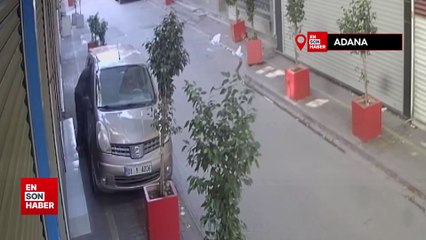 Adana'da saçını tarayarak keşif yapan adam otomobilden para ve altın çaldı