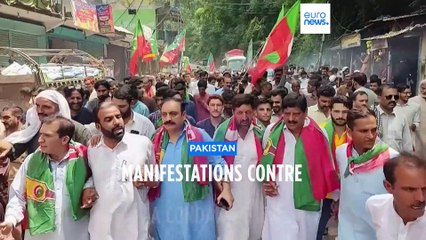 Pakistan : rassemblements contre l'arrestation de l'ancien Premier ministre