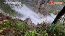 土石清不完水源管還斷  屏東北大武山步道封到822（林業署屏東分署提供）