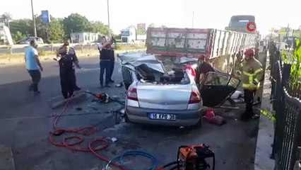 Tatilden dönen aile kaza yaptı: 4 ölü, 2 yaralı