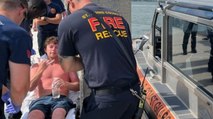 ABD'de okyanusta kaybolan genç, 35 saat sonra kurtarıldı
