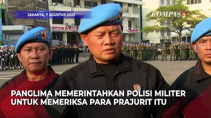 Respons Panglima TNI, Ada Prajurit yang Geruduk Mapolrestabes Medan