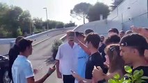 Lazio, l'arrivo di Isaksen in Paideia - VIDEO