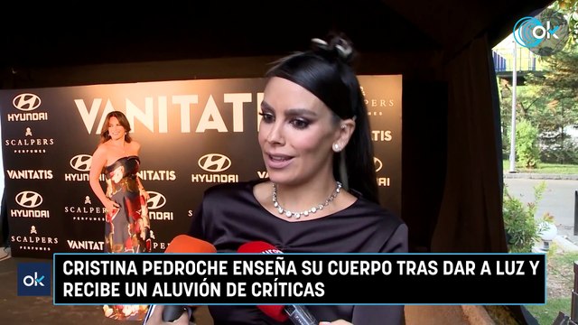 Cristina Pedroche enseña su cuerpo tras dar a luz y recibe un aluvión de críticas