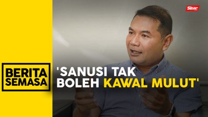 Descargar video: 'Sanusi jadi beban kempen, dok bagi peluru kepada lawan' - Rafizi