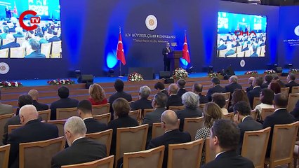 Dışişleri Bakanı Fidan 14'üncü Büyükelçiler Konferansında konuştu!