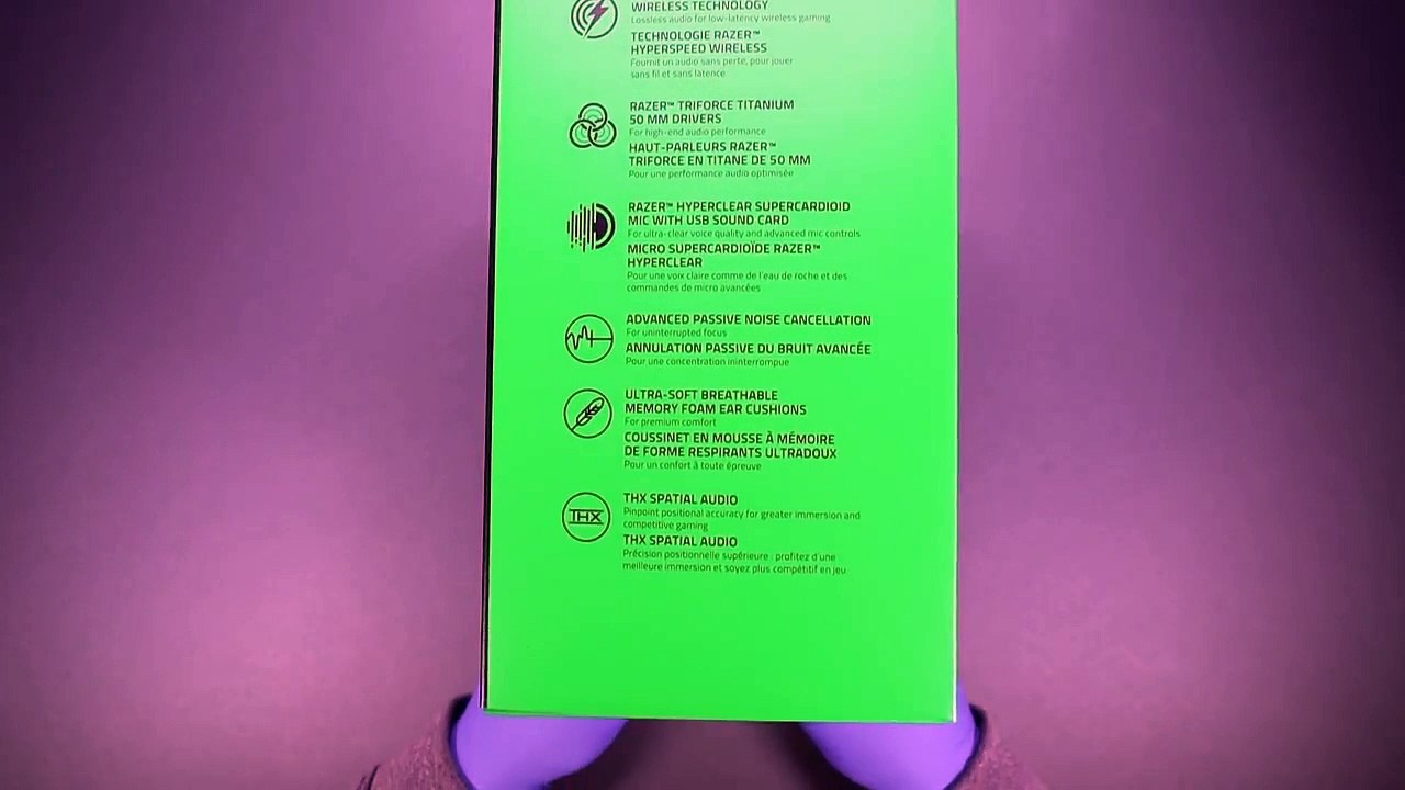 Razer Blackshark V2 Pro Wireless Gaming Headset Unboxing