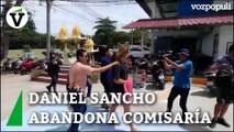 Daniel Sancho abandona la comisaría tailandesa de Koh Phangan para ser puesto bajo disposición judicial