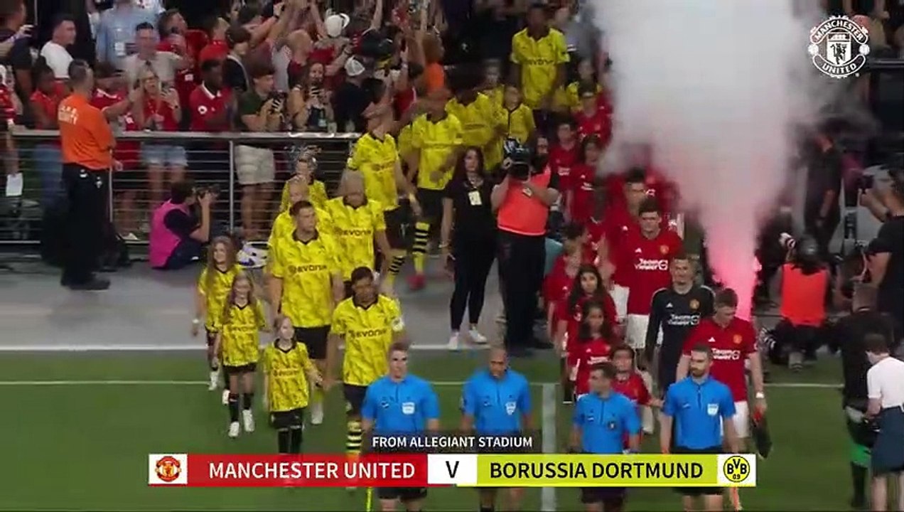 Manchester United 2-3 Borussia Dortmund Friendly Match Highlights & Goals