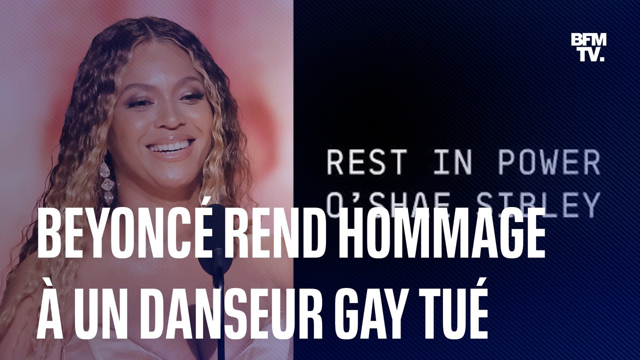 Beyoncé rend hommage à O'Shae Sibley, un danseur professionnel poignardé après avoir dansé sur une de ses chansons