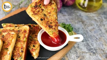 Chicken Cutlet Toast Recipe by Food Fusion