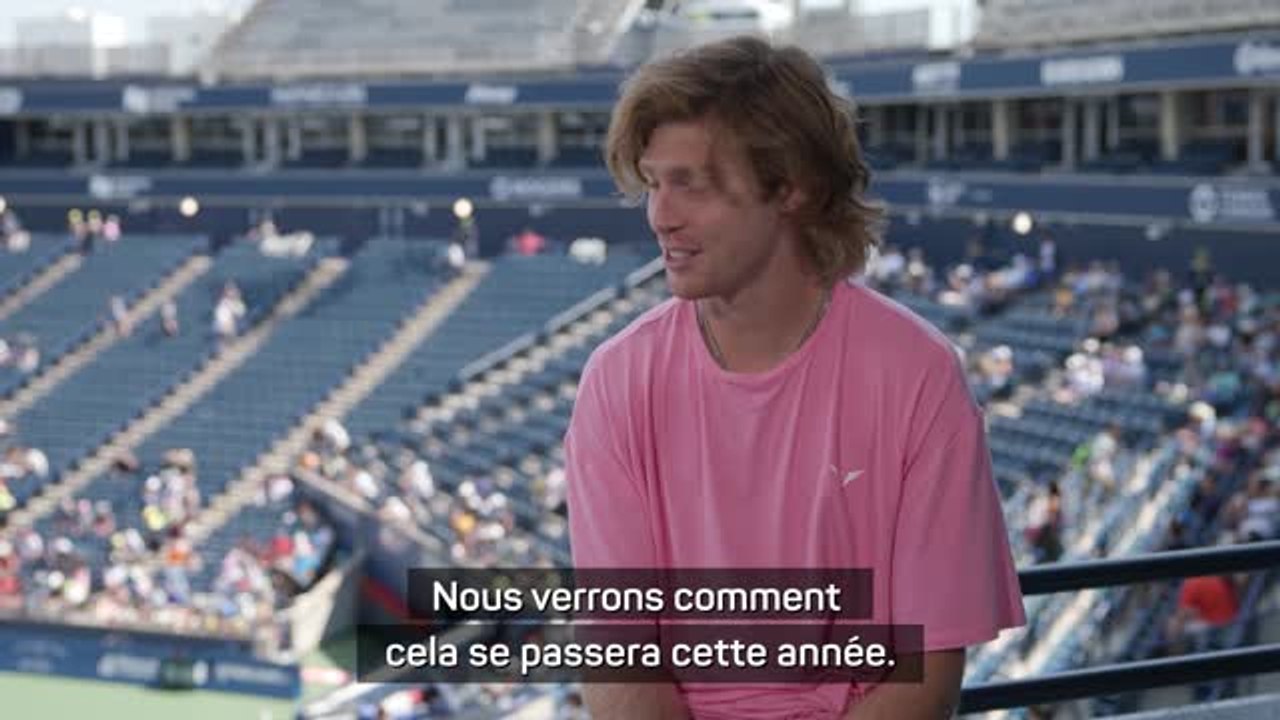 Toronto - Rublev : “Un tirage difficile donc rien à perdre”